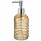Porta Sabonete Líquido Glow 500ml De Vidro Cor Âmbar